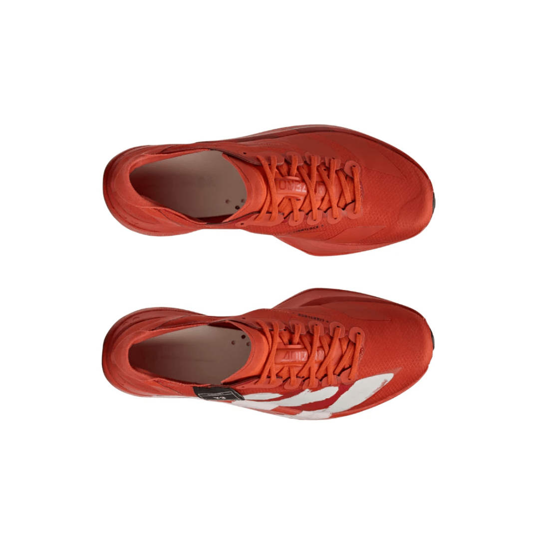adidas Y-3 Adios Pro 4 Orange Orbit Grey sneakers upper detail
