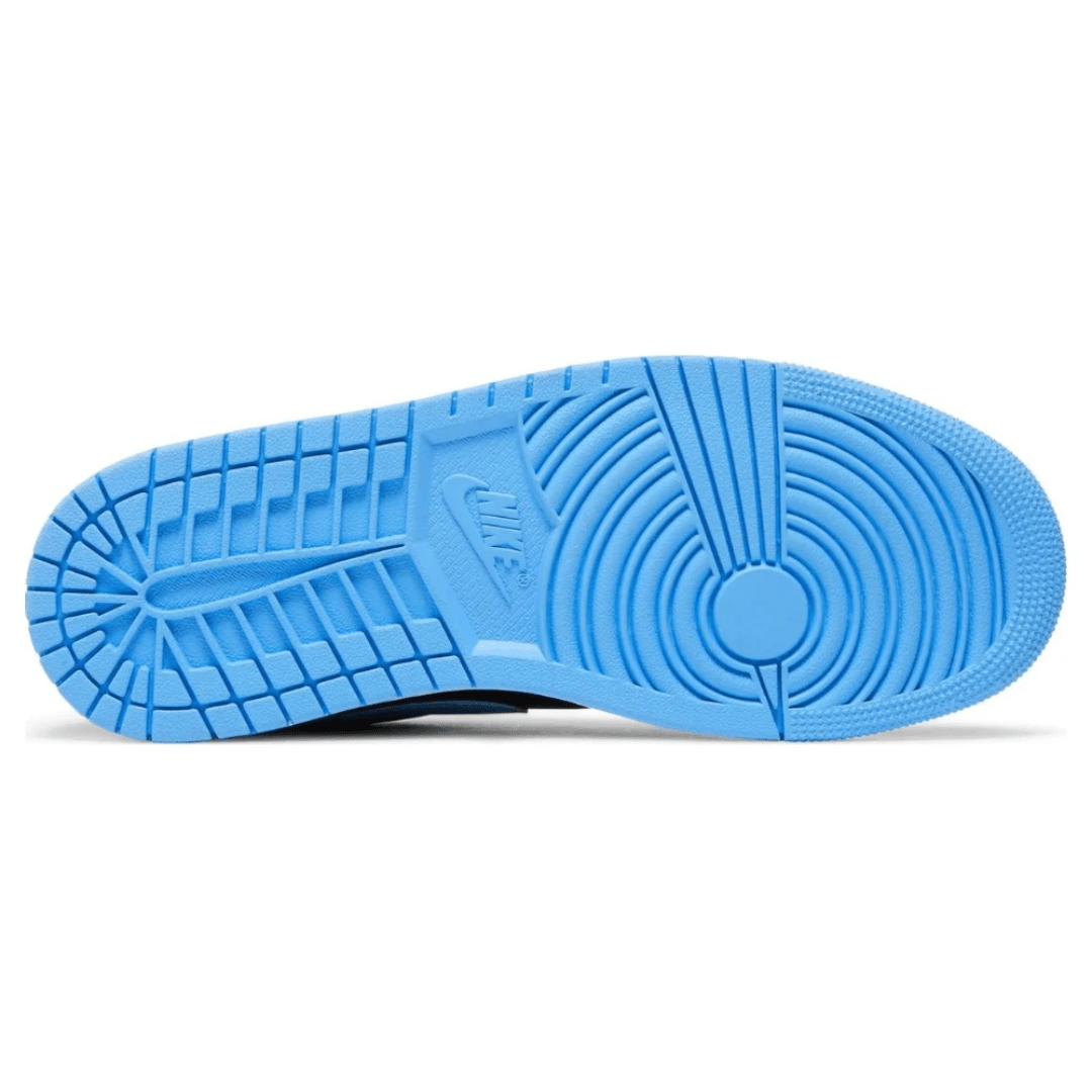 Air Jordan 1 Low University Blue sneakers toe box