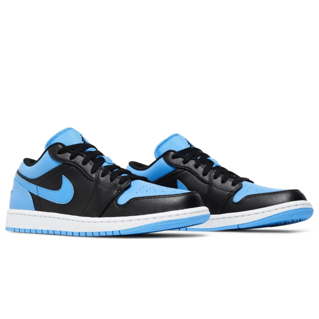 Air Jordan 1 Low University Blue sneakers heel view