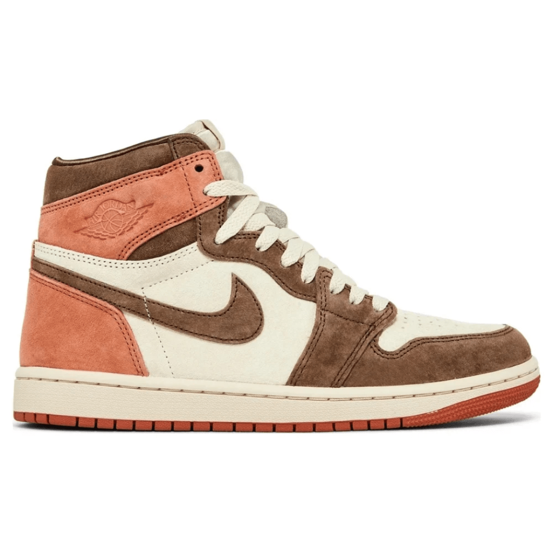 Air Jordan 1 Retro High OG Dusted Clay sneakers side profile