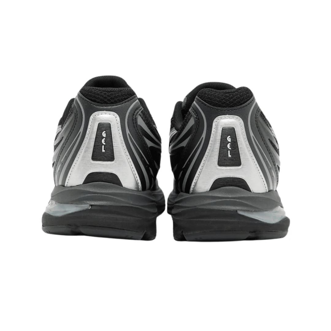 ASICS Gel-Sekiran Black sneakers heel view
