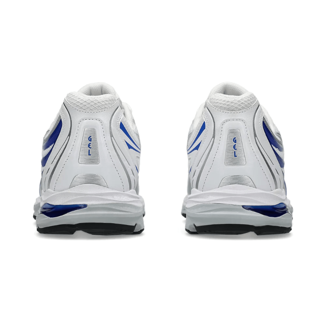 ASICS Gel-Sekiran White Lapis Lazuli Blue sneakers heel view
