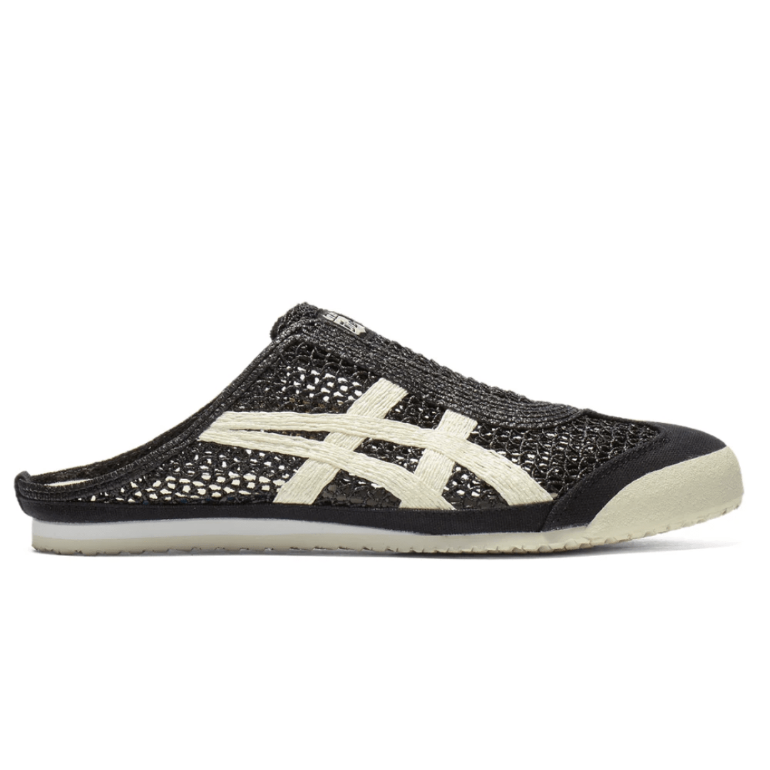 ASICS Mexico 66 Sabot Black Cream sneakers side profile