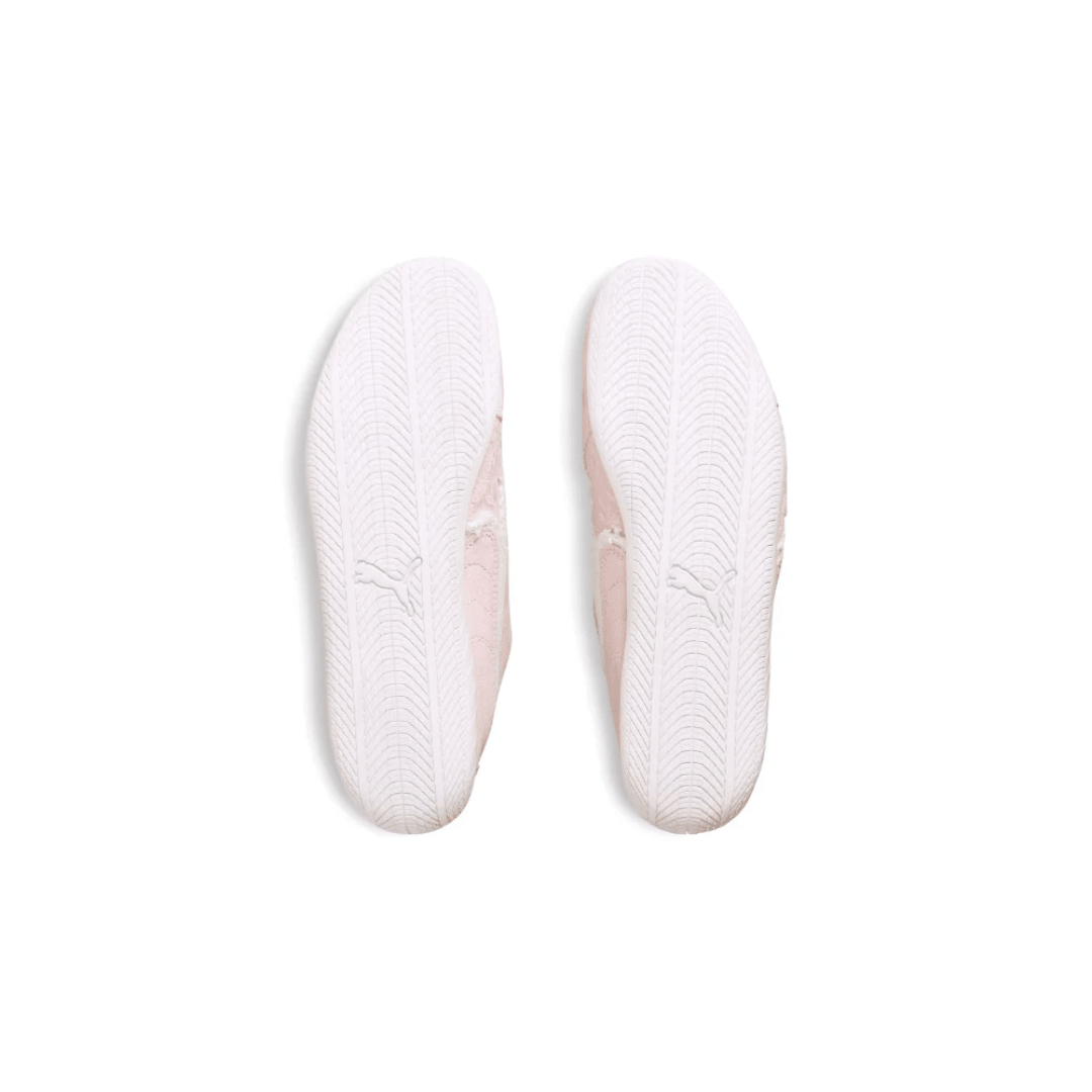 Balenciaga x Puma Speedcat Suede Pink White sneakers outsole
