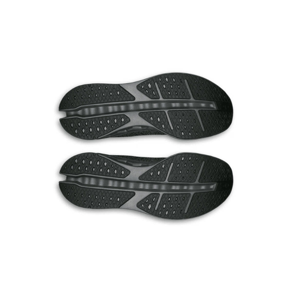On Cloudsurfer Max Black Eclipse heel view