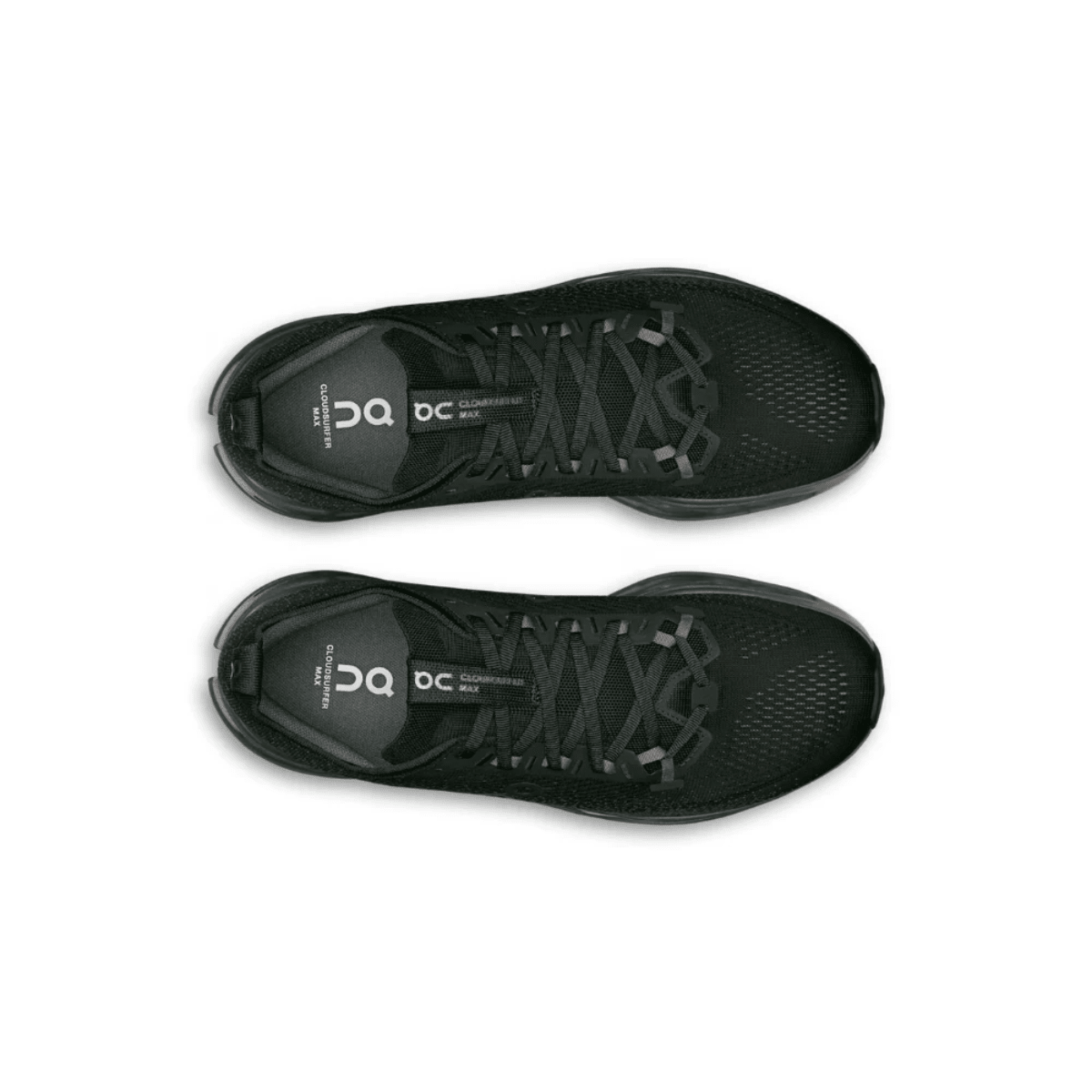 On Cloudsurfer Max Black Eclipse top view