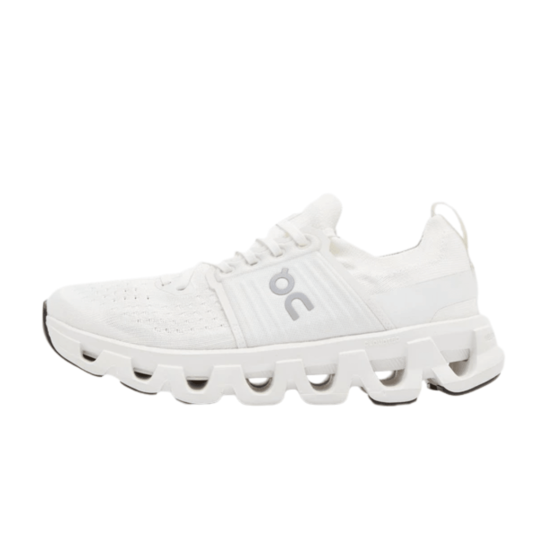 On Running Cloudswift 4 White on feet Dubai