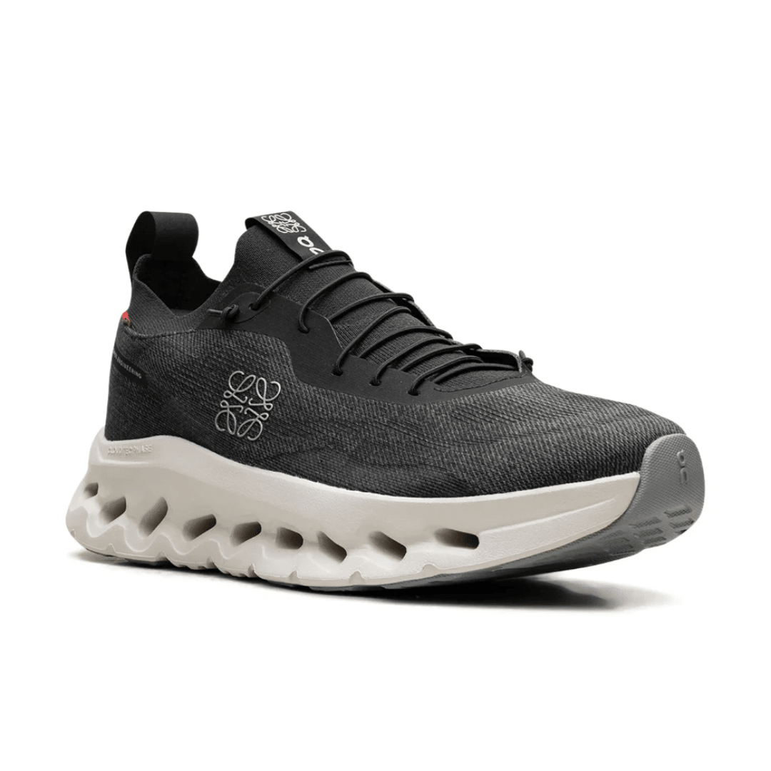 Loewe x On Running Cloudtilt "Denim Grey" upper detail