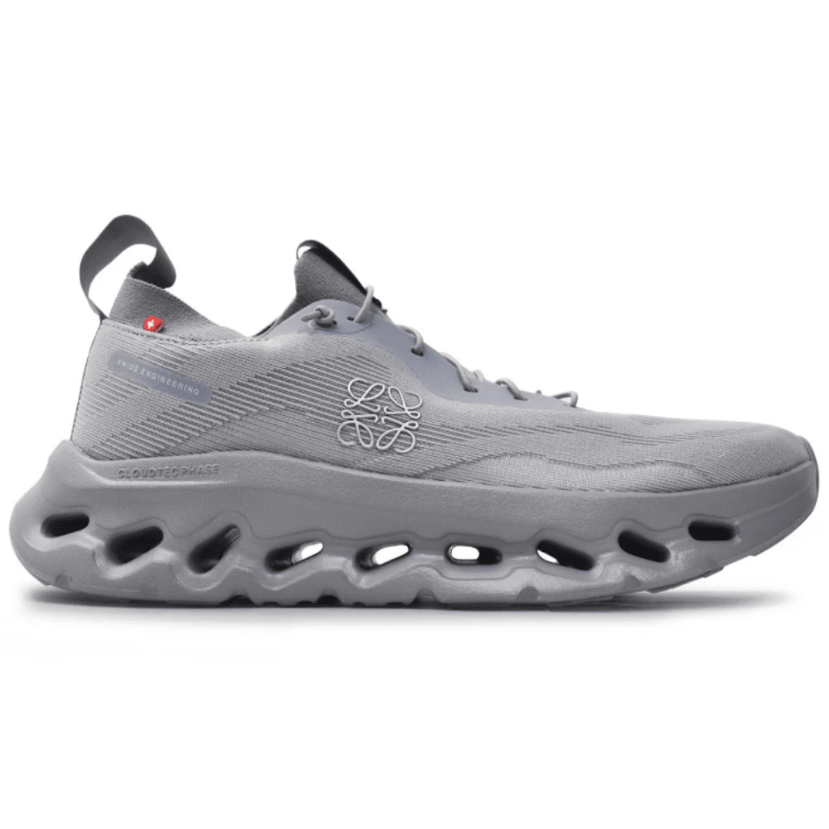 Loewe x On Running Cloudtilt Grey side profile