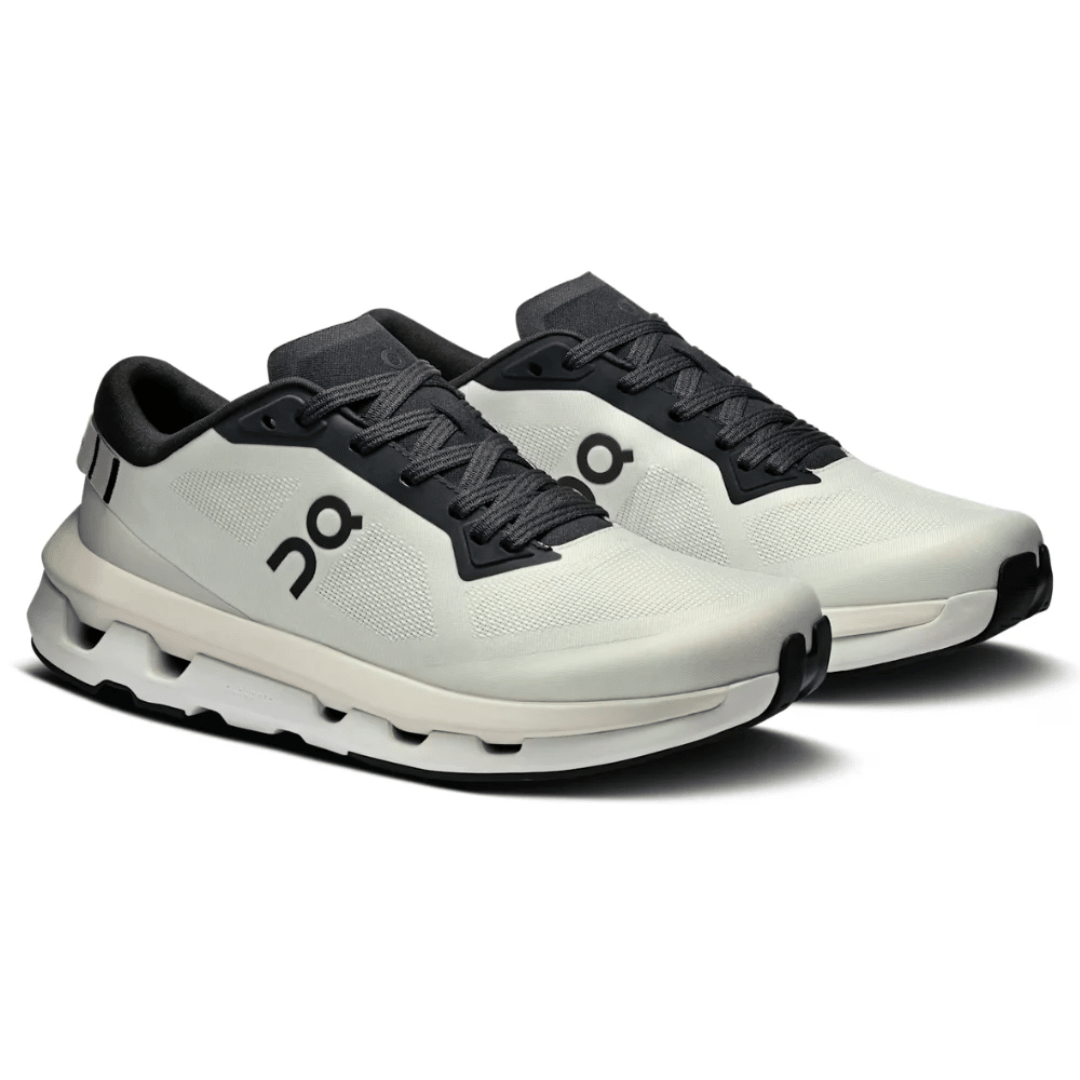 On Cloudzone Ice Black on feet Dubai