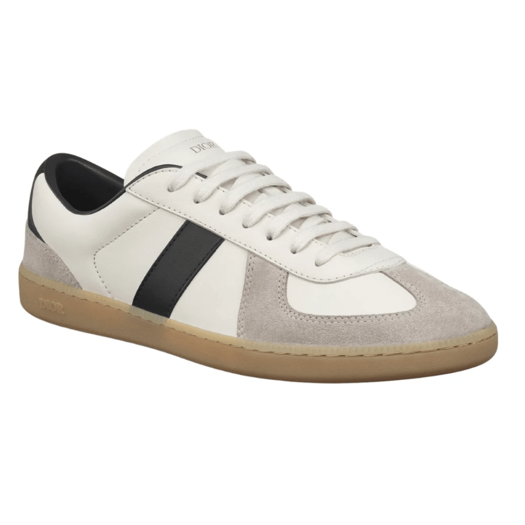 Dior B01 Matchpoint White Grey Black sneakers upper detail