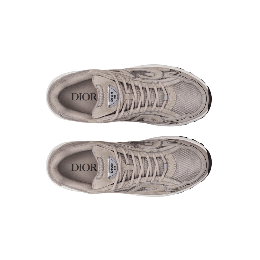 Dior B30 Countdown Grey sneakers upper detail