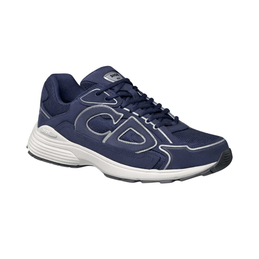Dior B30 Countdown Navy sneakers on feet Dubai