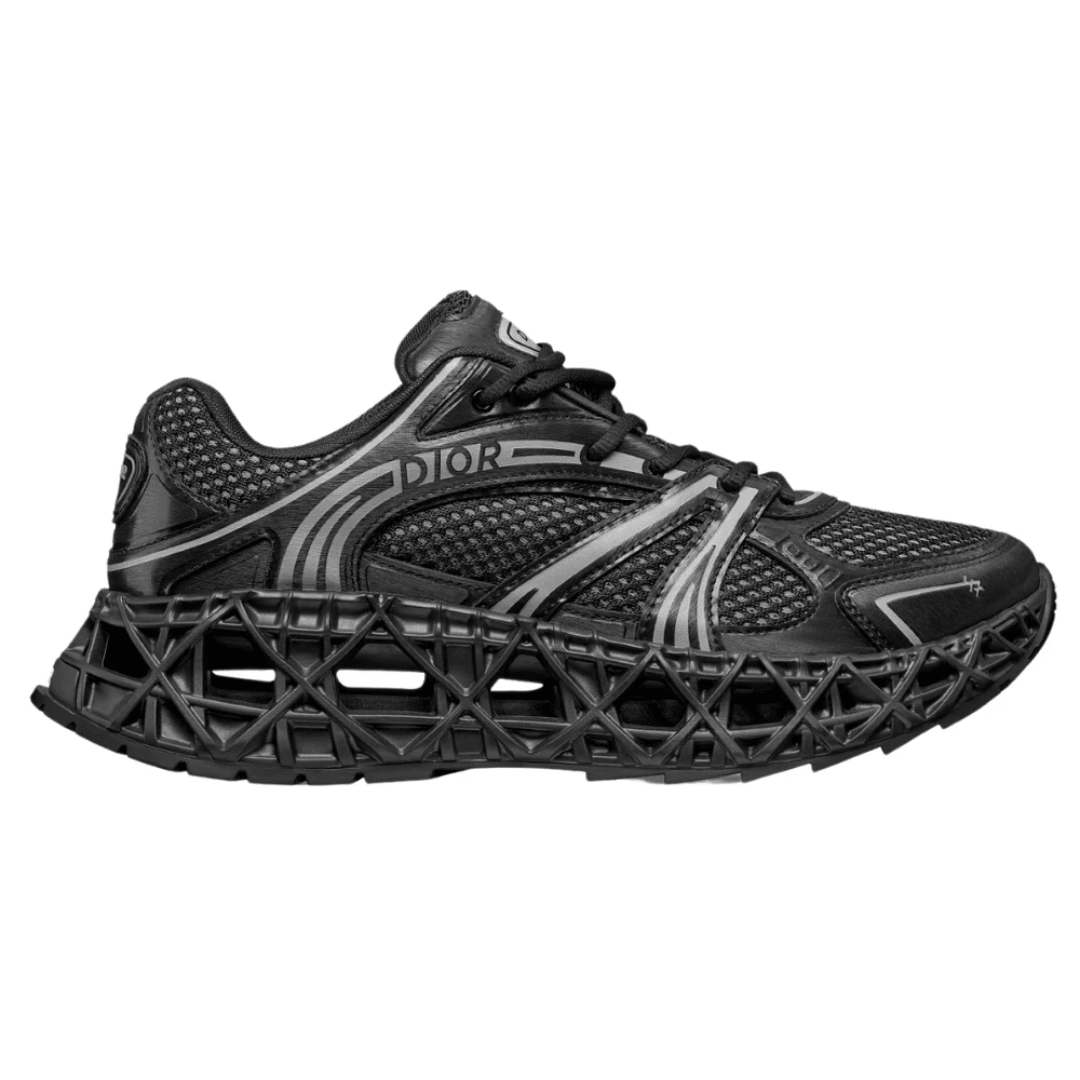 Dior B35 NXXT Black sneakers side profile