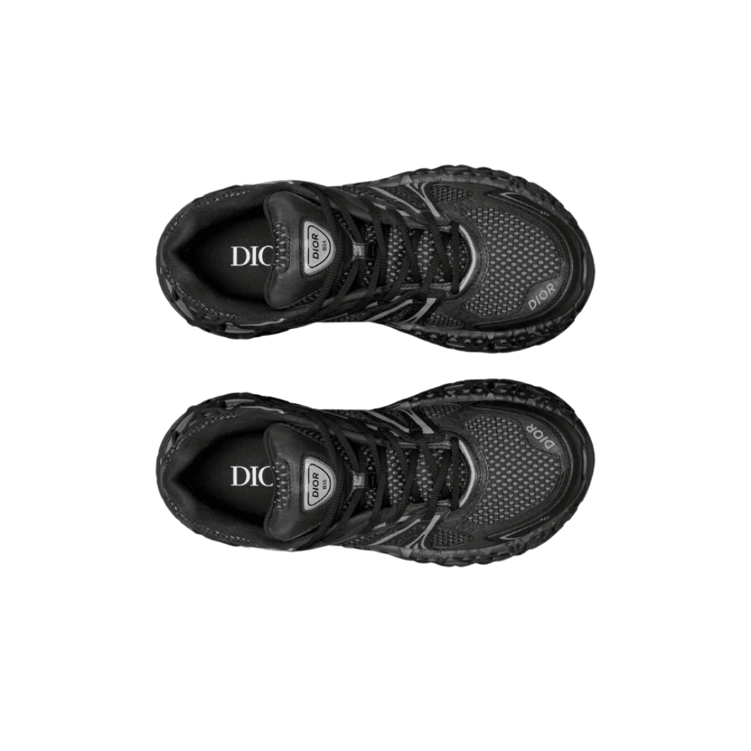 Dior B35 NXXT Black sneakers on feet Dubai