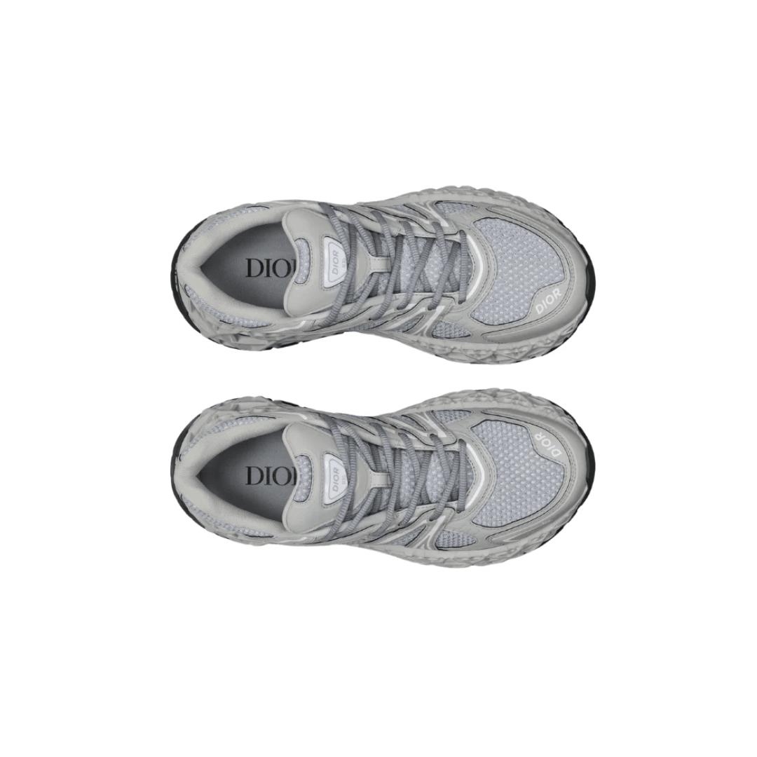 Dior B35 NXXT Gray sneakers upper detail