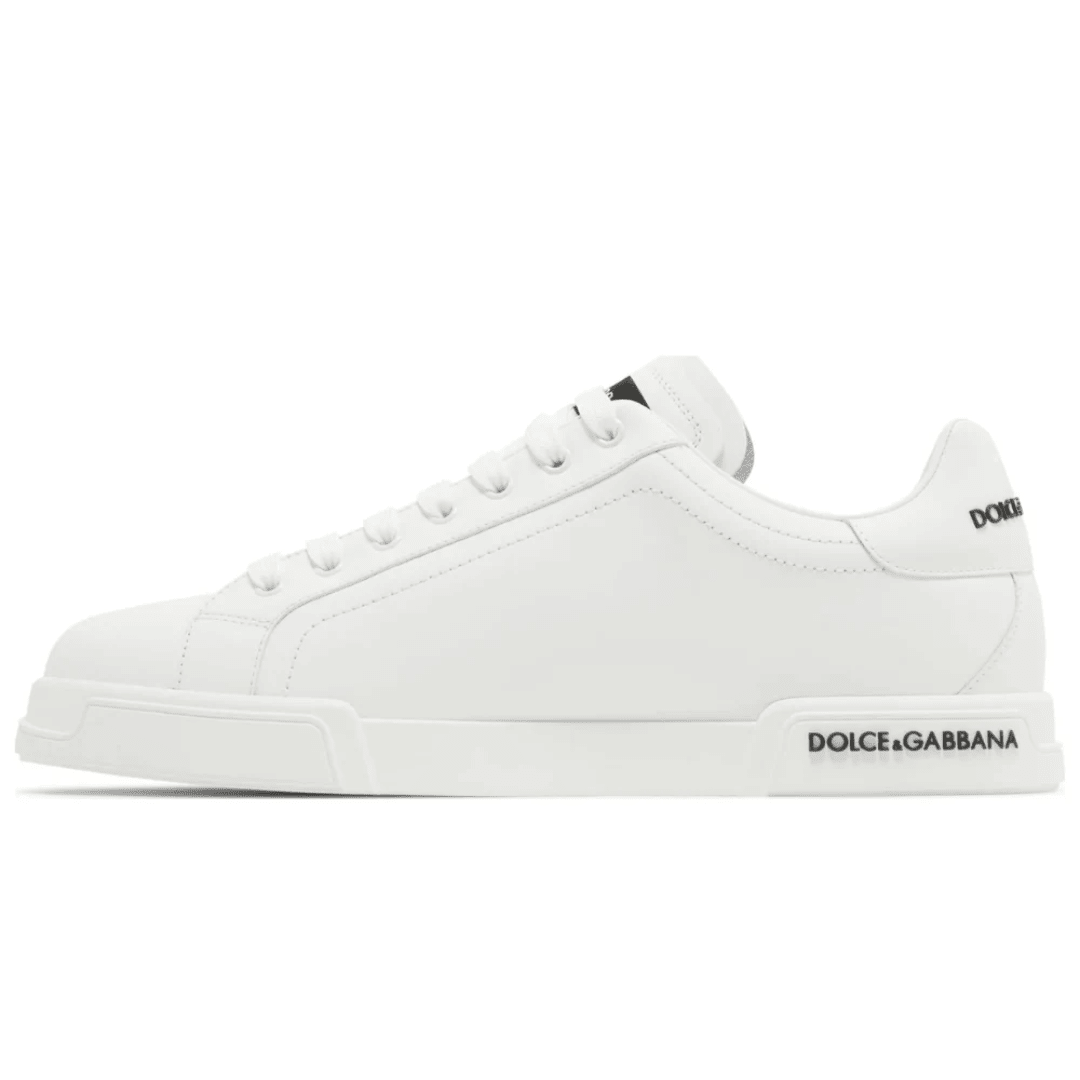 Dolce & Gabbana Portofino White sneakers on feet Dubai