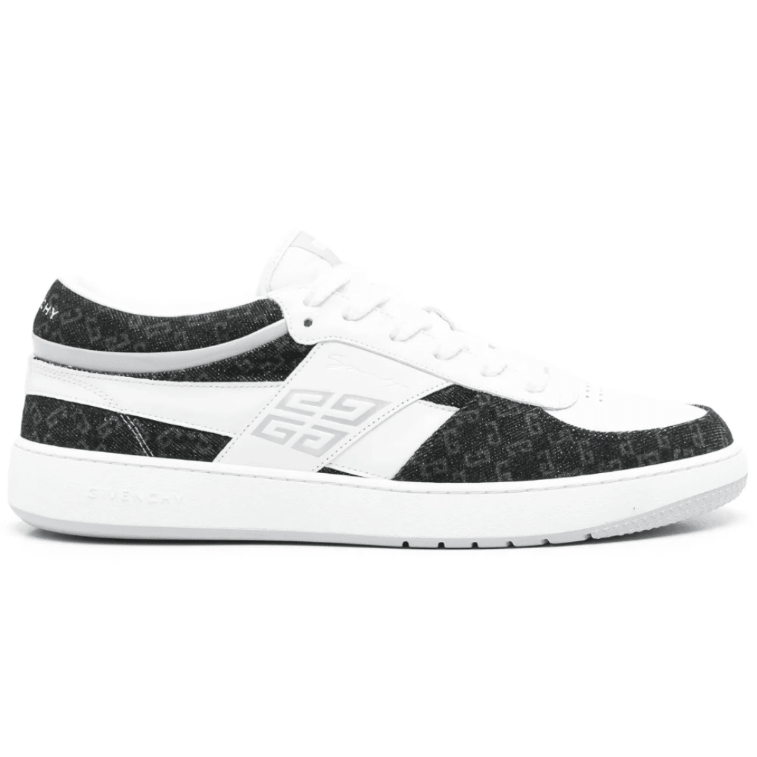 Givenchy G Move Sneakers White Black side profile