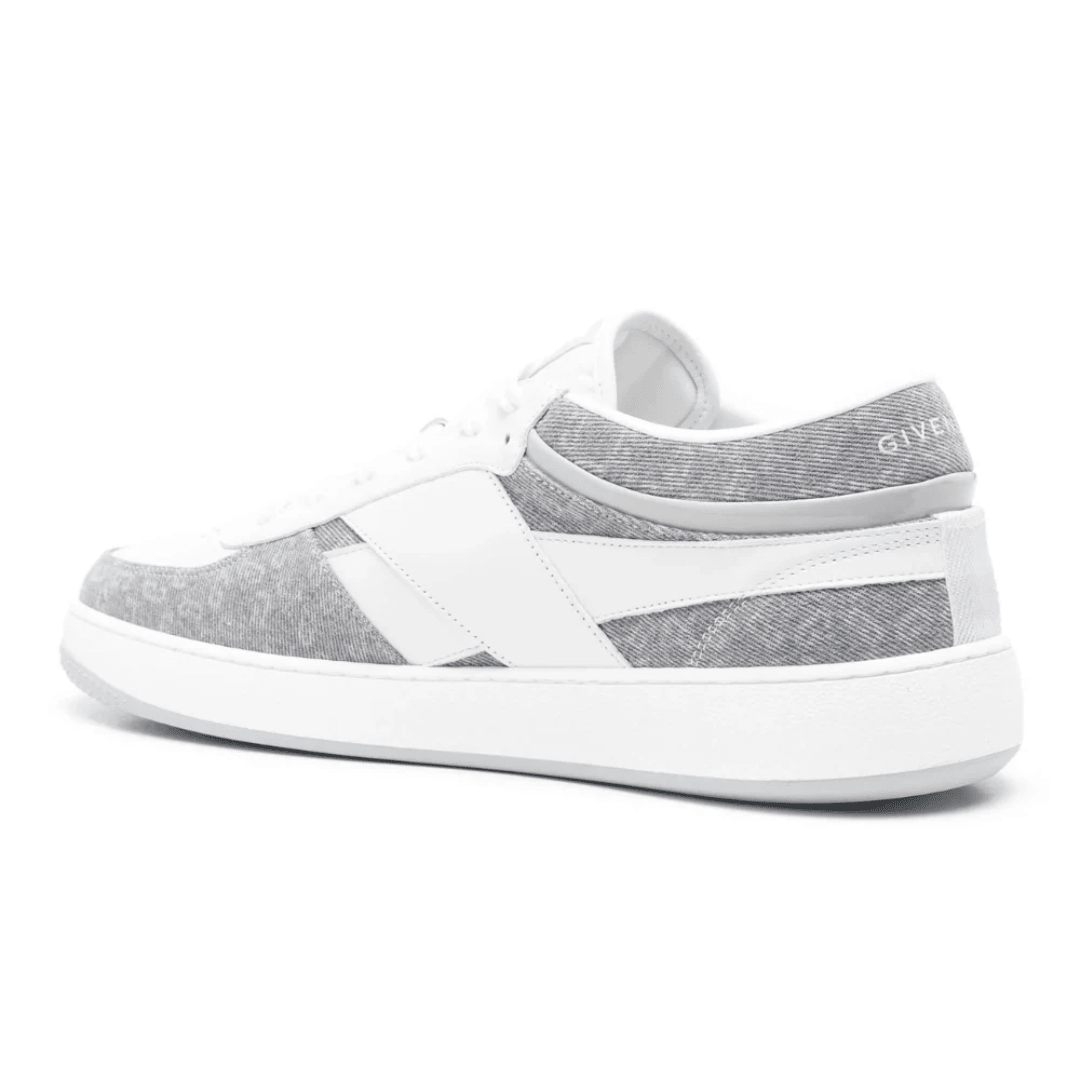 Givenchy G Move Sneakers White Grey on feet Dubai