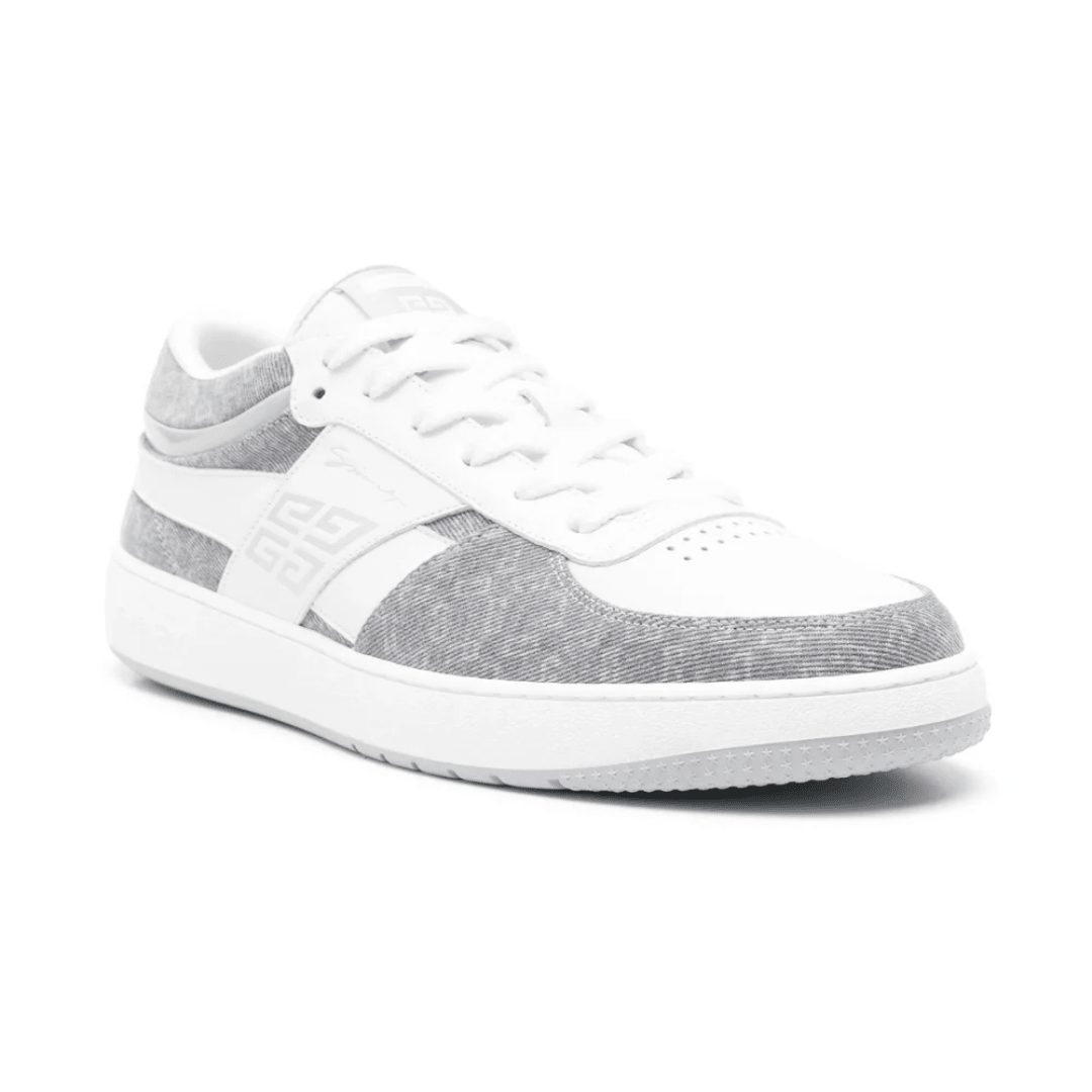 Givenchy G Move Sneakers White Grey upper detail