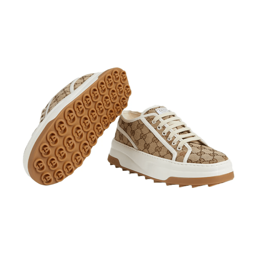 Gucci Men’s Black Beige GG Trainers outsole