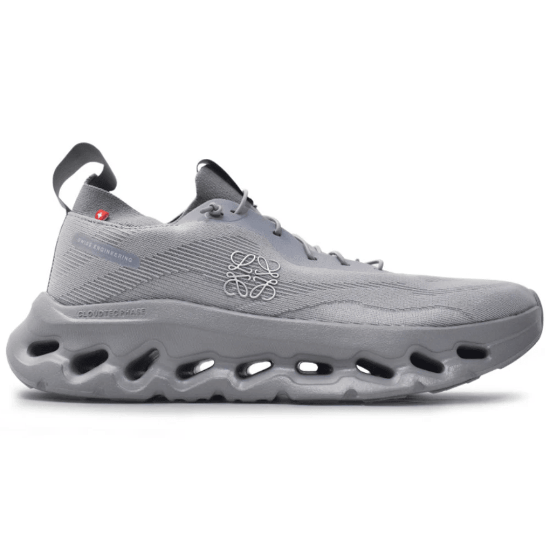 Loewe x Running Cloudtilt Grey side profile