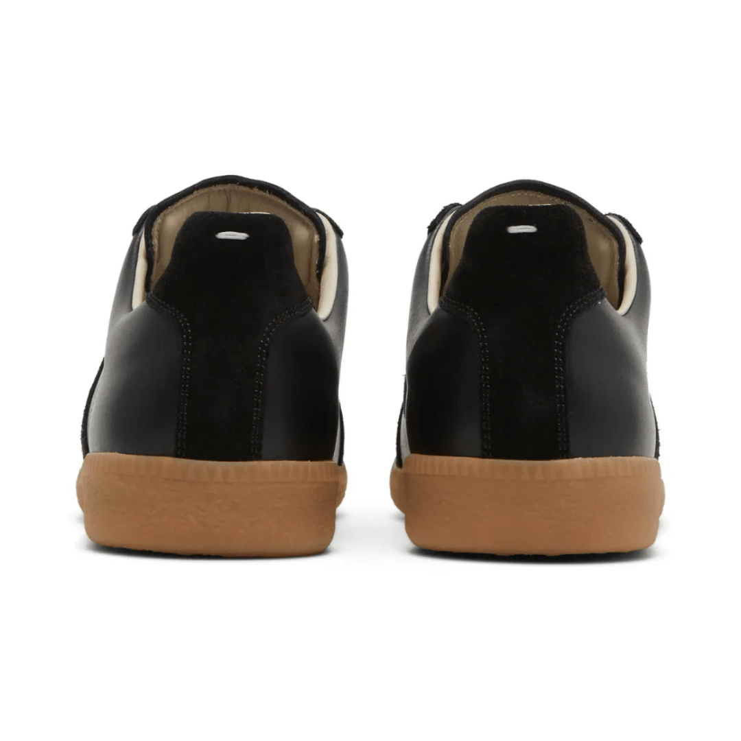Maison Margiela Replica Black Gum sneakers heel view