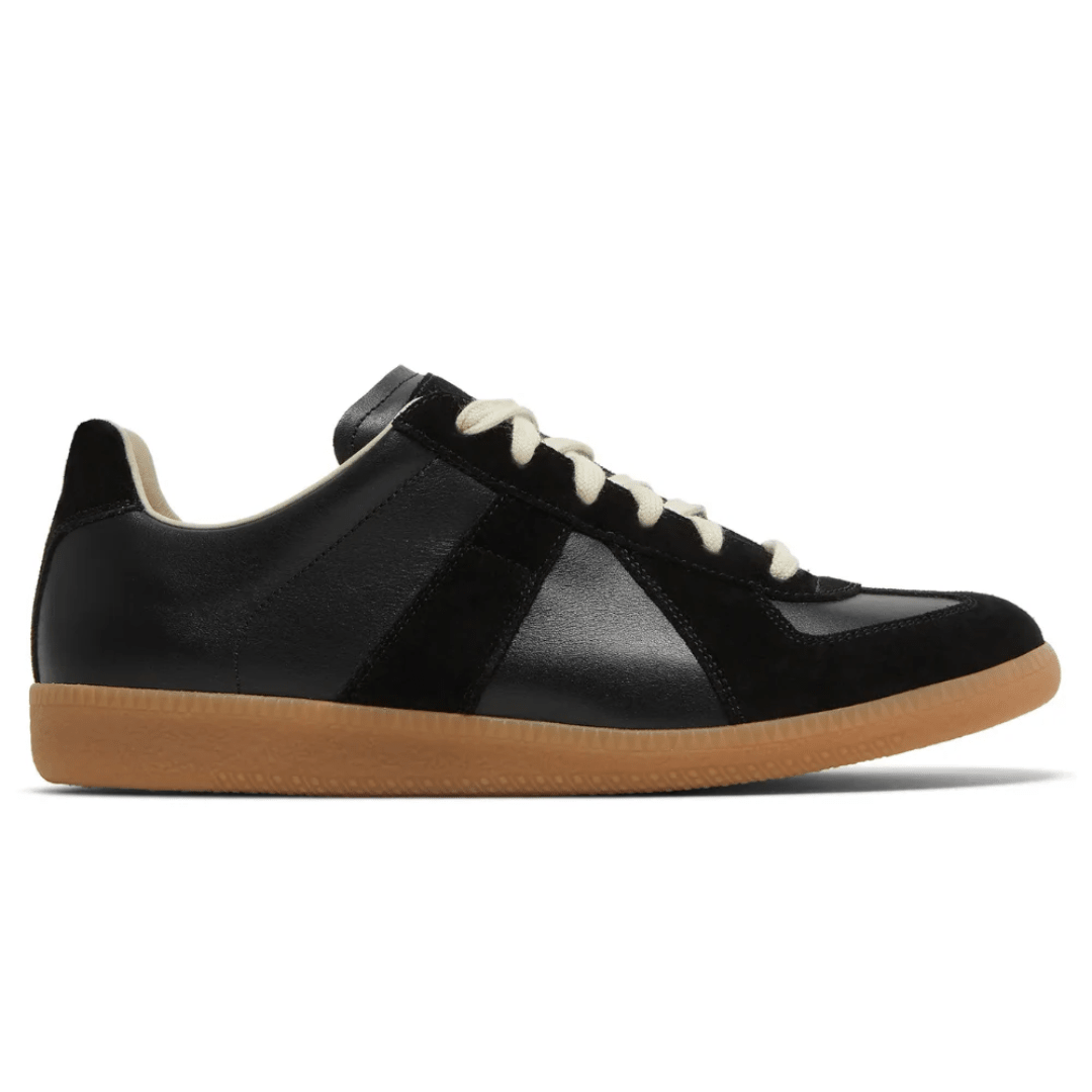 Maison Margiela Replica Black Gum sneakers side profile