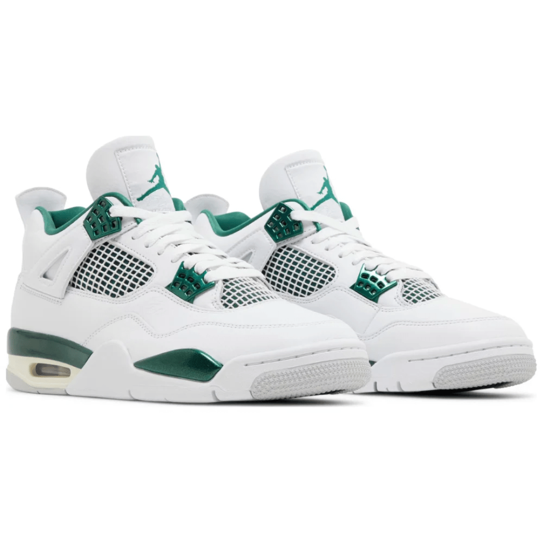 Nike Air Jordan 4 Retro Oxidized Green heel view