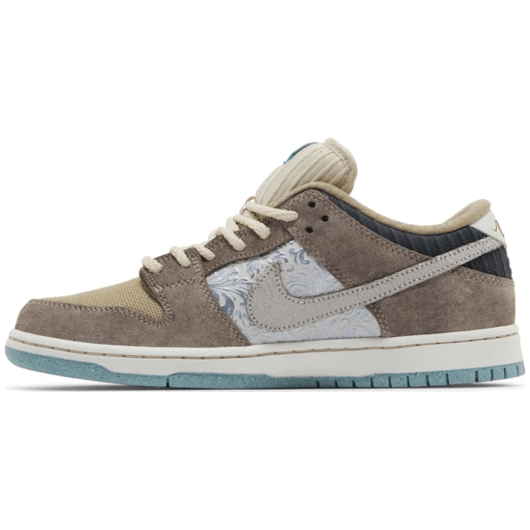 Nike Dunk Low SB Big Money Savings sneakers on feet Dubai