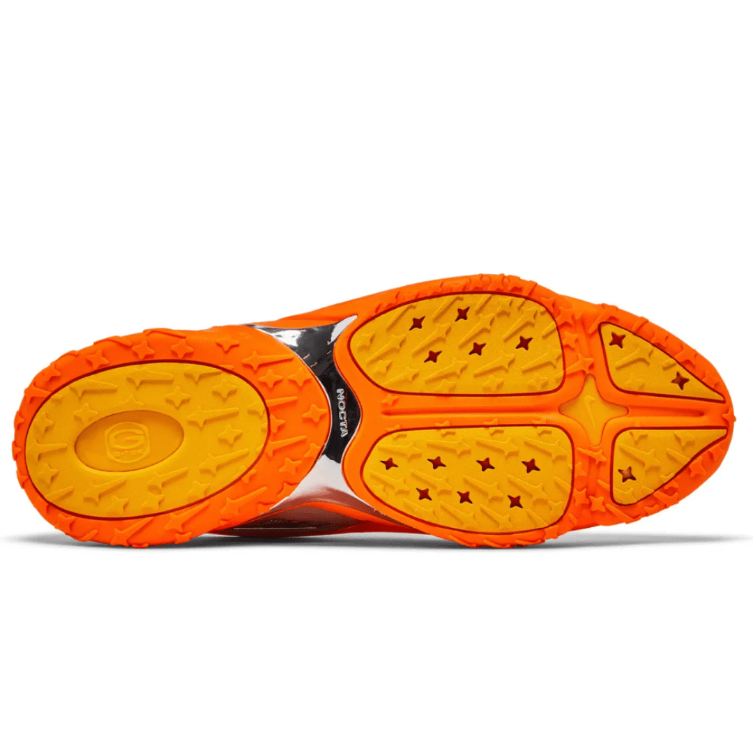 Nike NOCTA x Hot Step 2 Total Orange macro texture
