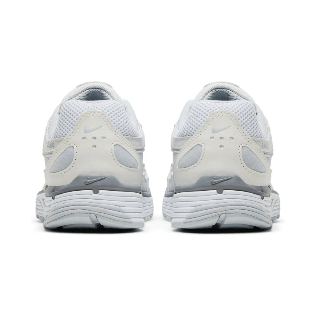 Nike P-6000 'Metallic Summit White' heel view