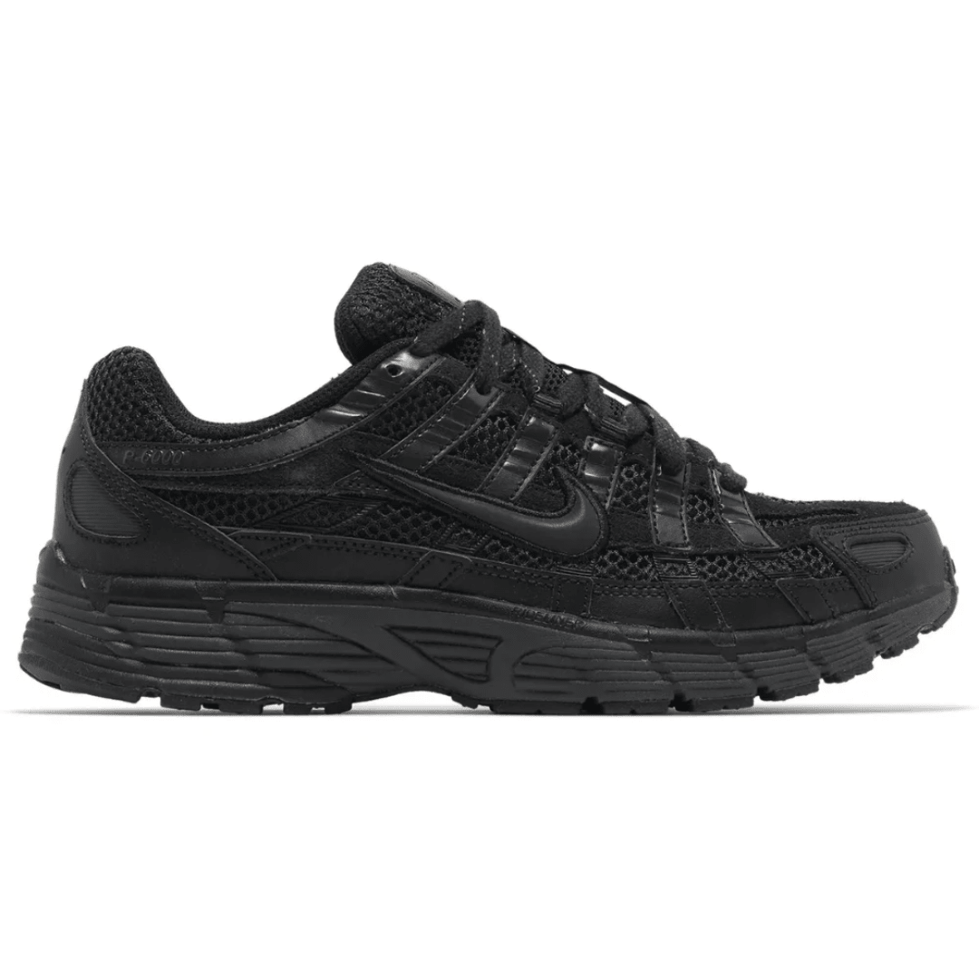 Nike P-6000 Premium Triple Black side profile
