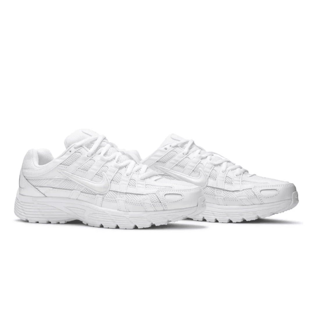 Nike P-6000 'Triple White' upper detail