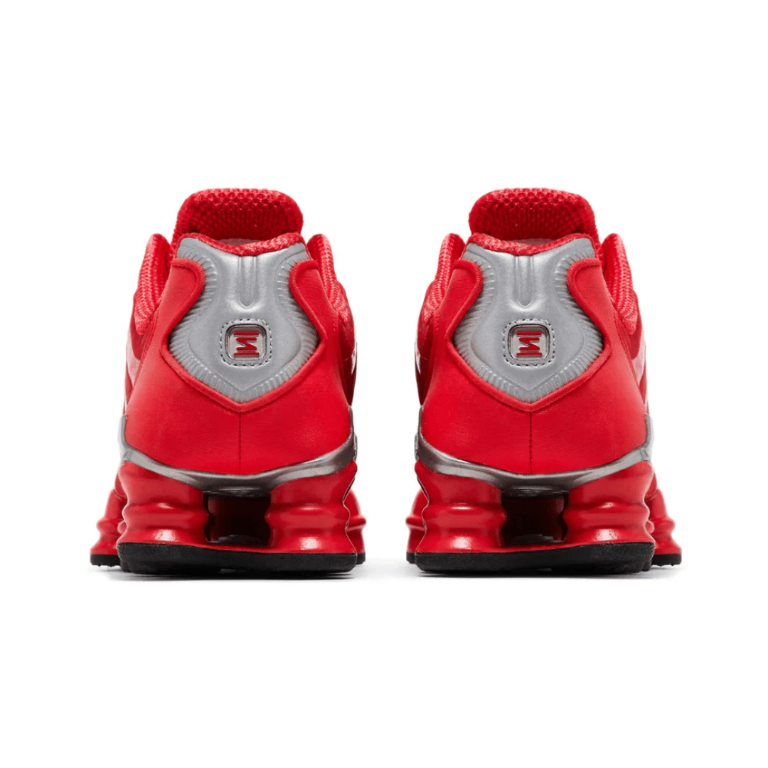 Nike Shox TL Speed Red sneakers upper detail