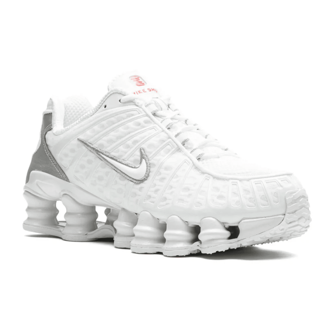 Nike Shox TL White sneakers side profile