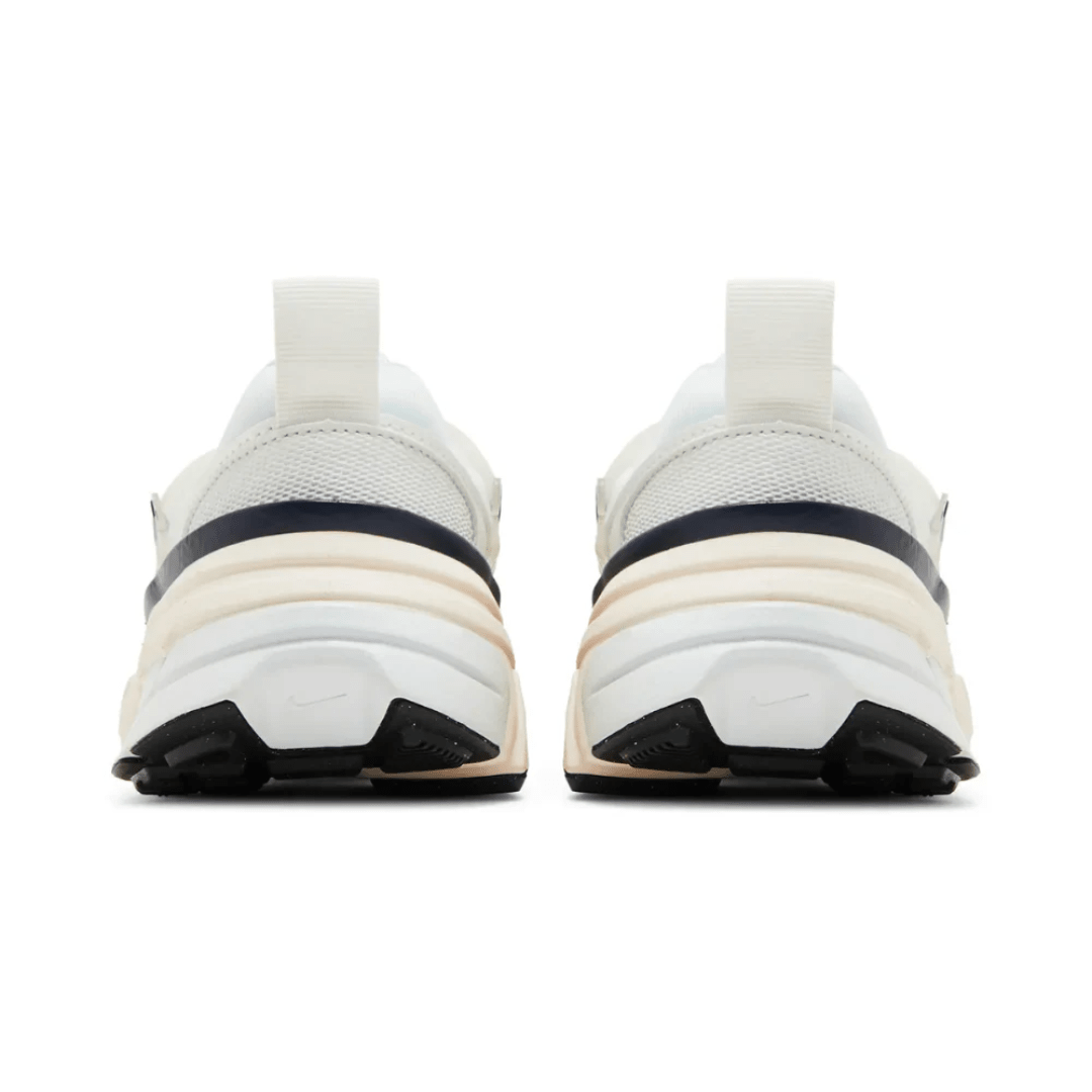Nike V2K Run Platinum Tint Guava Ice sneakers heel view