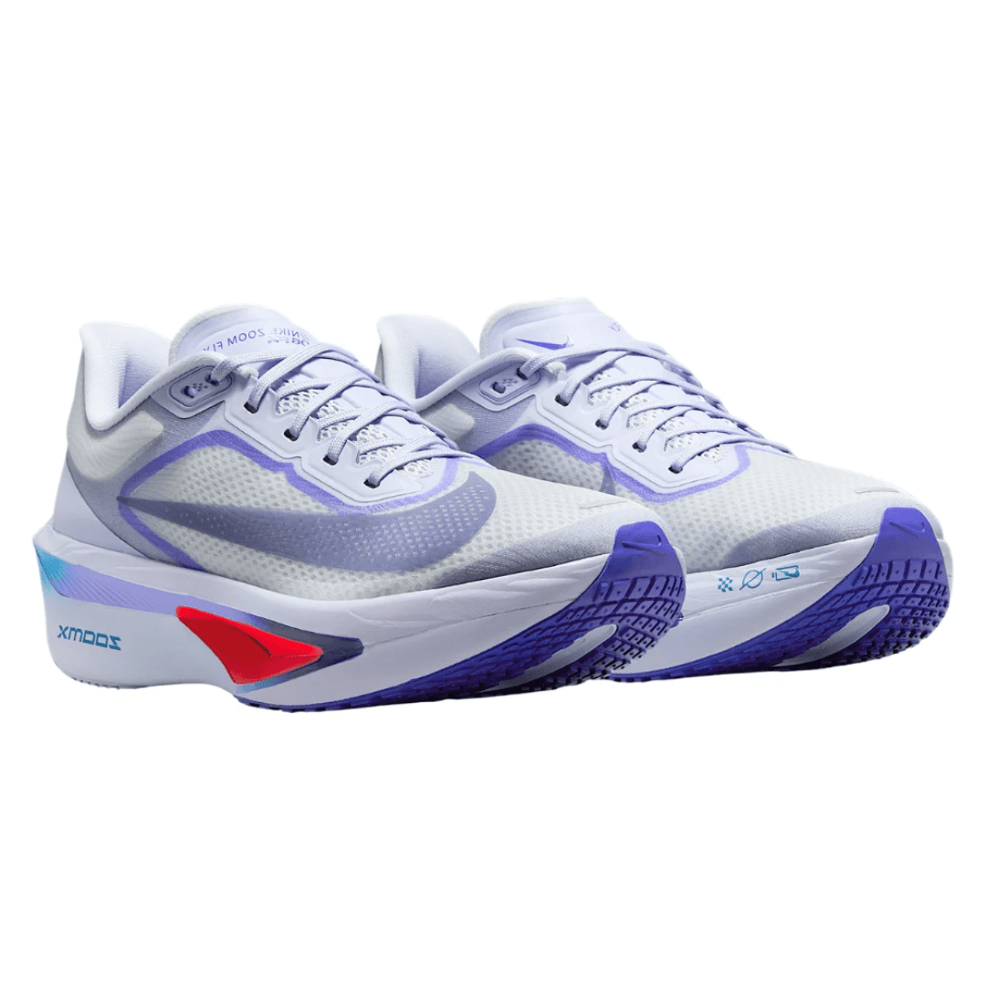 Nike Zoom Fly 6 Grey Blue Lightning Blue close-up detail