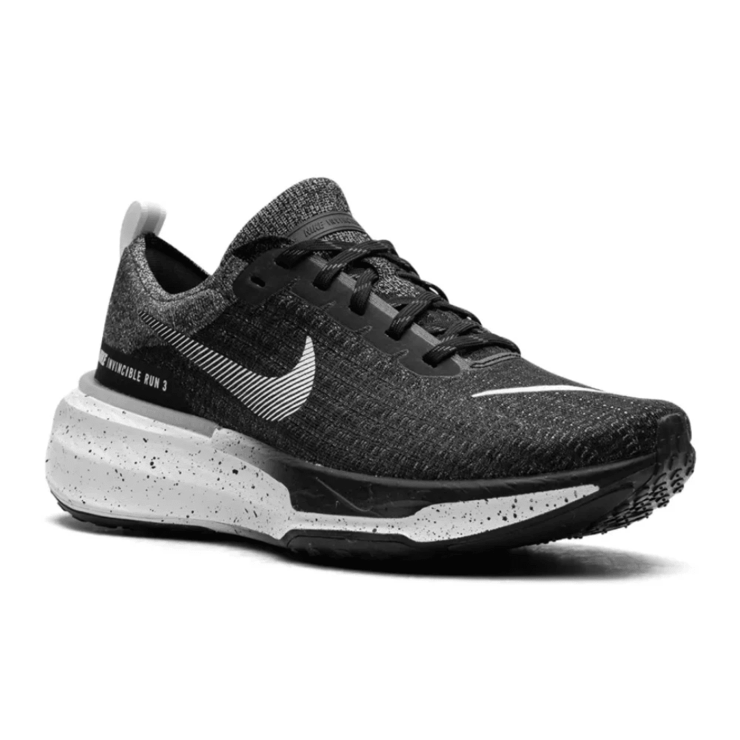 Nike ZoomX Invincible Run Flyknit 3 Oreo sneakers on feet Dubai