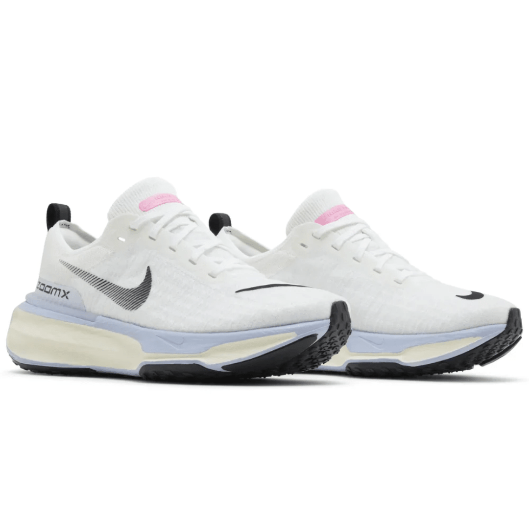 Nike ZoomX Invincible Run Flyknit 3 White Cobalt Bliss sneakers heel view