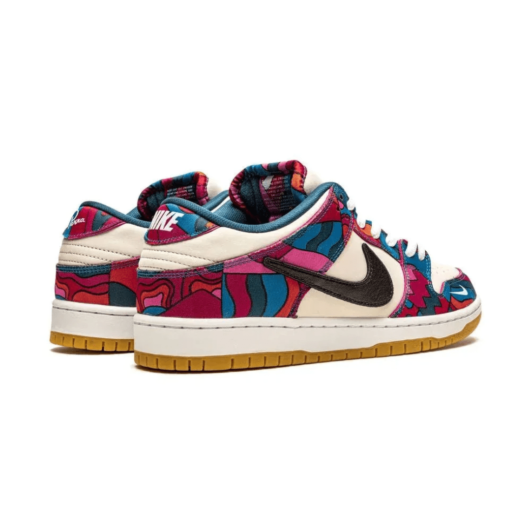 Nike x Parra Dunk Low SB on feet Dubai