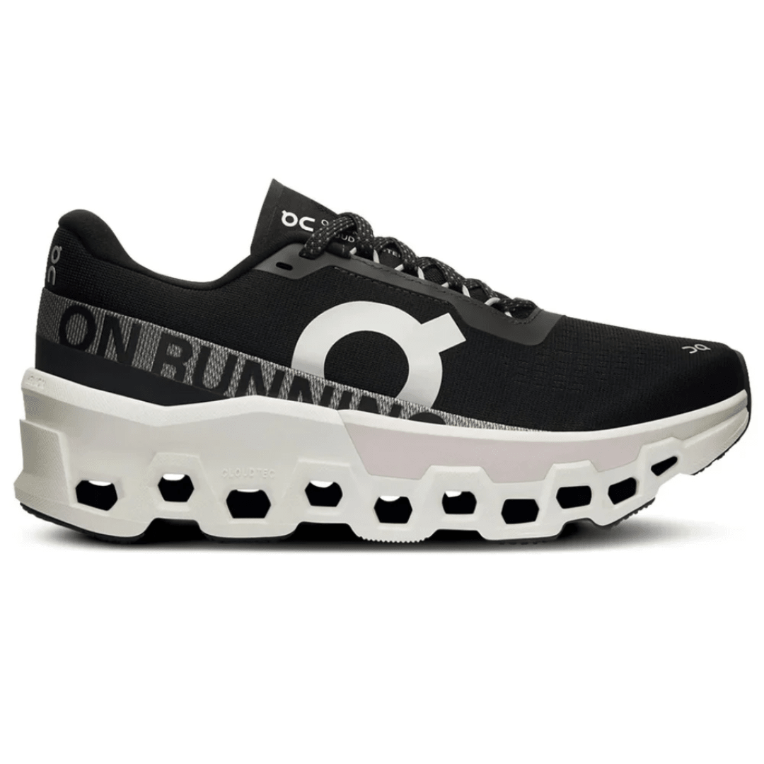 On Running Cloudmonster 2 Black Frost side profile