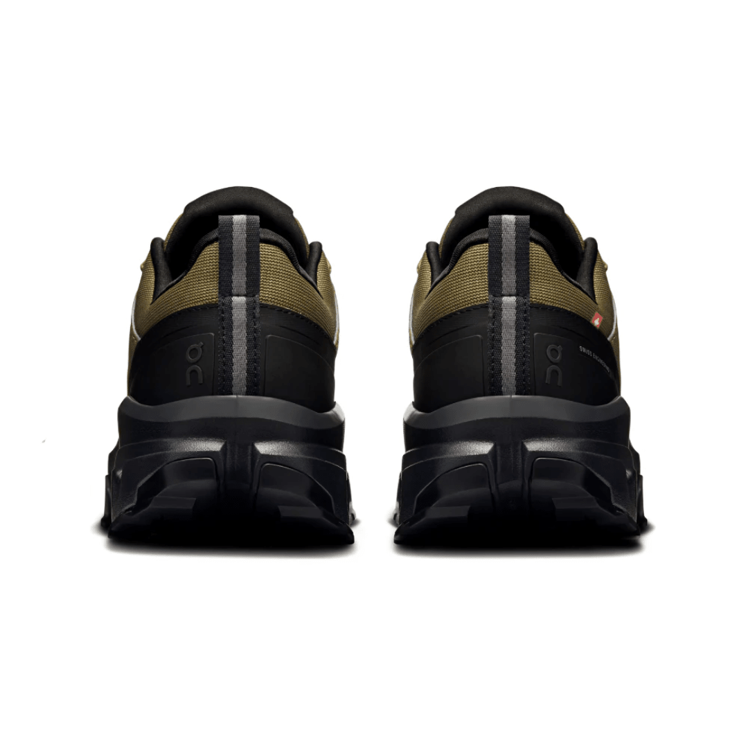 On Cloudrock Low Waterproof Hunter Black on feet Dubai