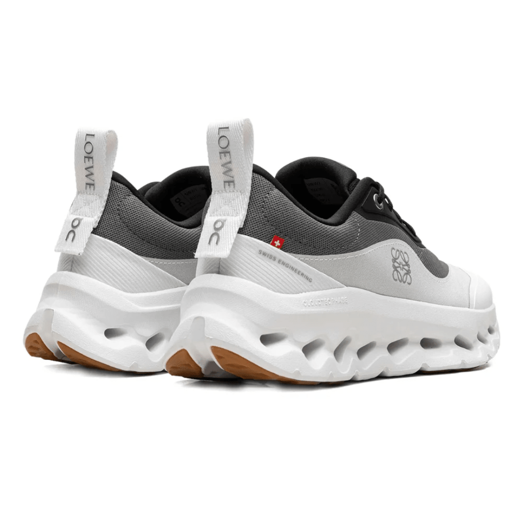 On Running x Loewe Cloudtilt 2 Black White heel view