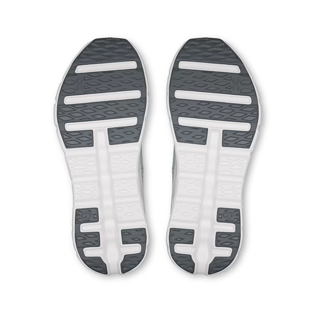 Heel design of On Cloudtilt Tide Mineral shoes