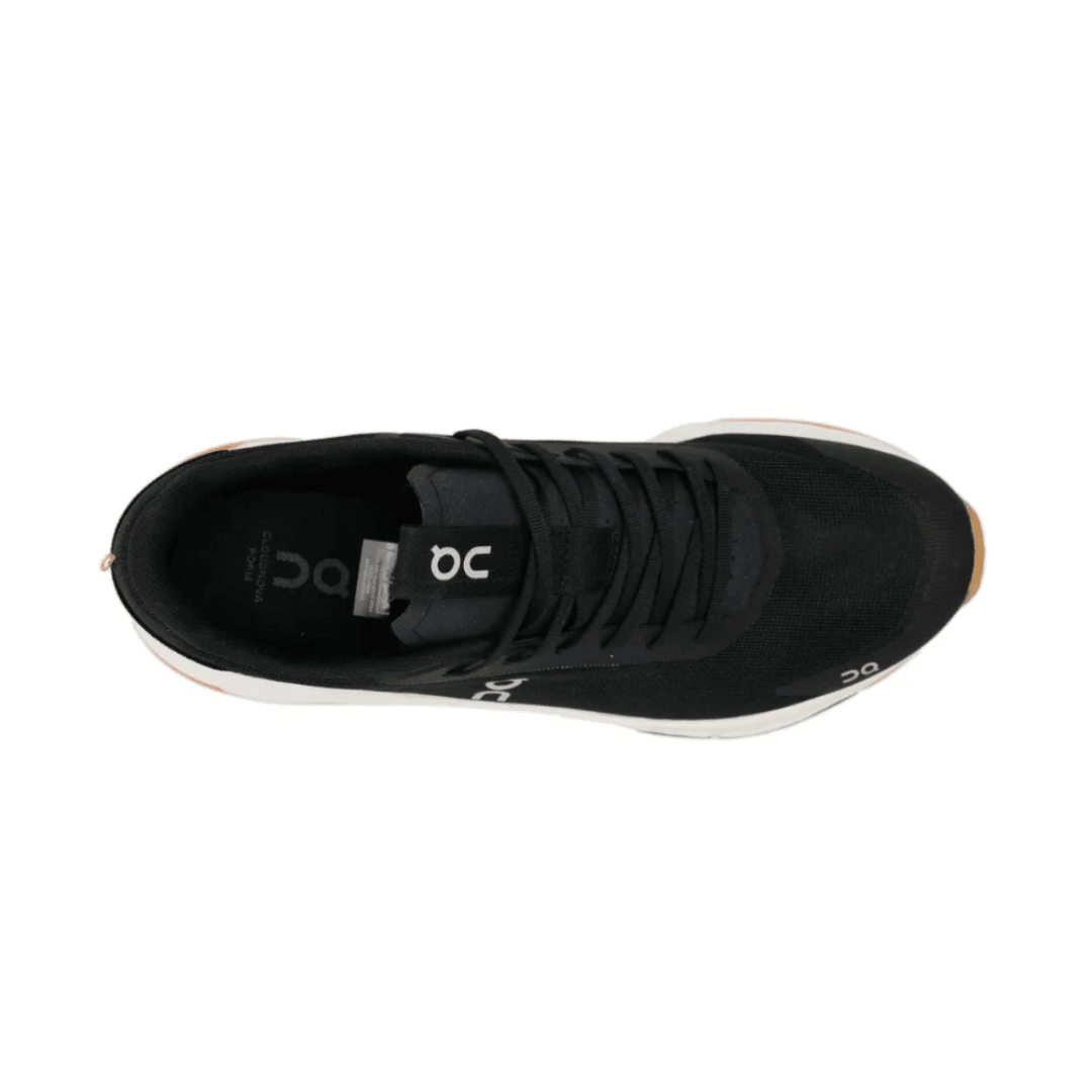 On Running Cloudnova Form 2 Black White heel view