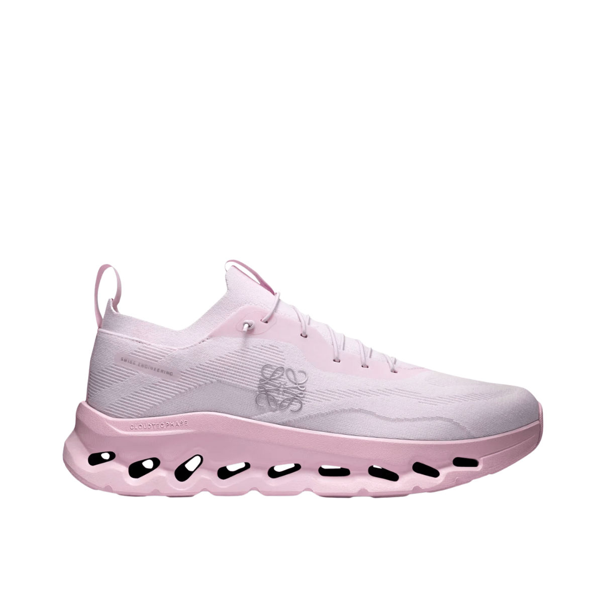 On Running Cloudtilt LOEWE Pale Pink side profile