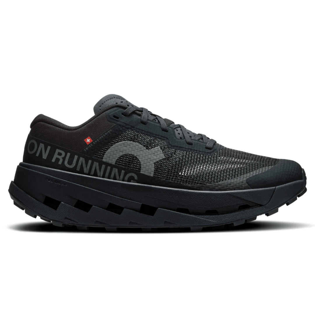 On Running Cloudultra 3 Black side profile