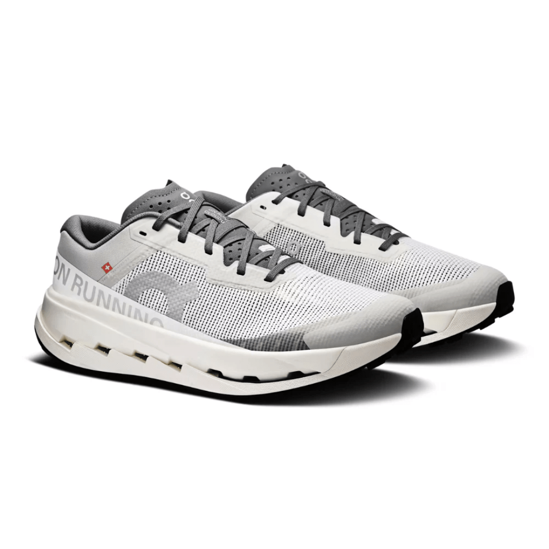 On Running Cloudultra 3 Rock White on feet Dubai