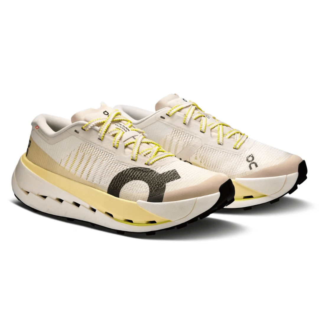 On Running Cloudultra Pro Pearl Lychee on feet Dubai